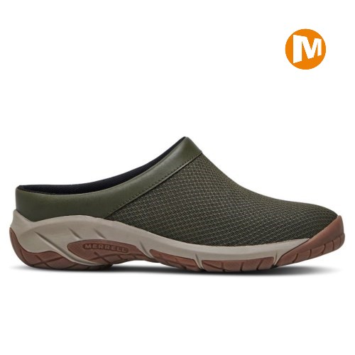Merrell Encore Breeze 4 Clogs Damen DunkelOlivgrün [DE-QWBGU]
